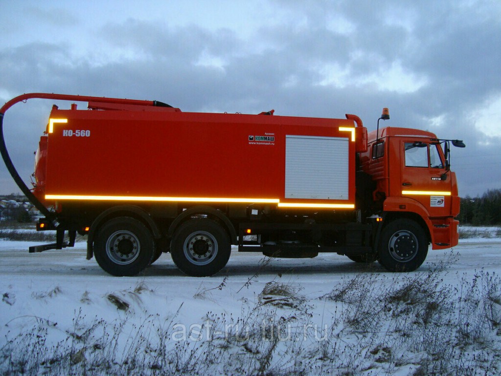 Аренда комбинированного илососа КО-560