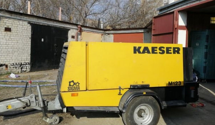 Аренда компрессора kaeser m123