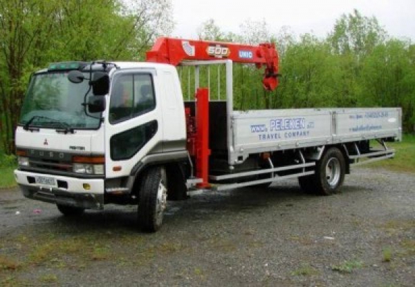 Аренда кран манипулятор Mitsubishi FUSO