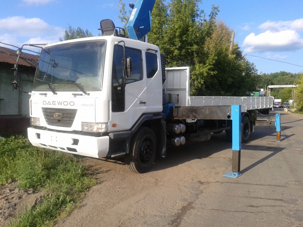 Аренда Кран-Манипулятора Daewoo NOVUS