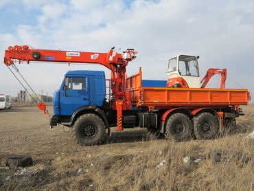 Аренда манипулятора КАМАЗ 43118 6х6