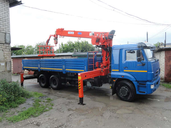 Аренда Манипулятора КАМАЗ - 65117 (6х4) Kanglim (Корея)