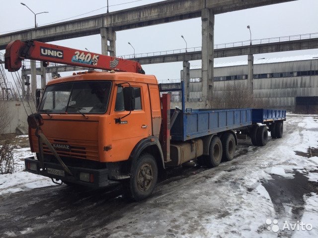 Аренда манипулятора Камаз БЕЗНАЛ