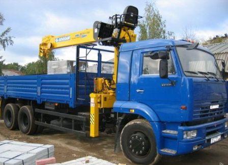 Аренда манипулятора КАМАЗ Кран-10т