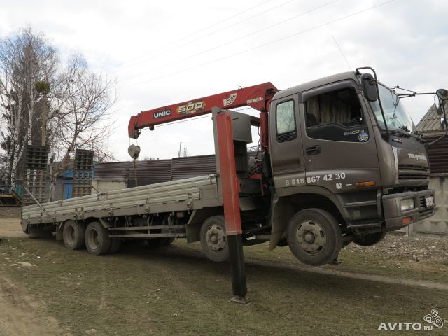 Аренда манипулятора от собственника Андрей
