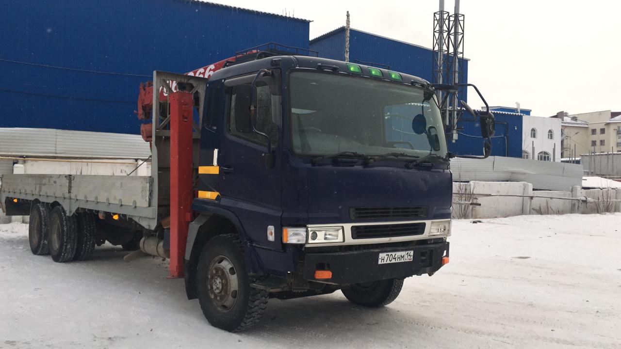 Аренда манипулятора с бортом 15 тонн, 9 метров