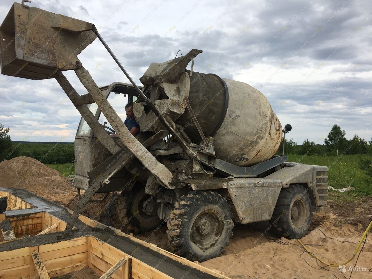 Аренда миксера Terex Mariner 25G