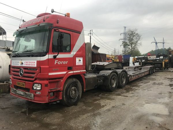 Аренда низкорамного трала 50 тонн выгодно