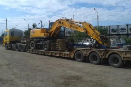 Аренда низкорамного трала до 25 тонн недорого