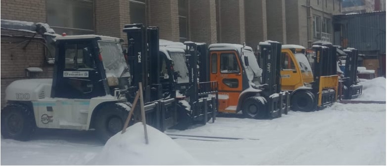 Аренда от 1,5 до 10 тонн вилочных погрузчиков НСК
