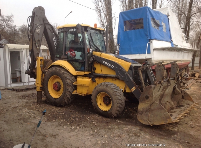 Аренда погрузчика экскаватора VOLVO BL71