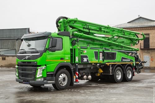 Аренда спецтехники бетононасос Isuzu_Mercedes