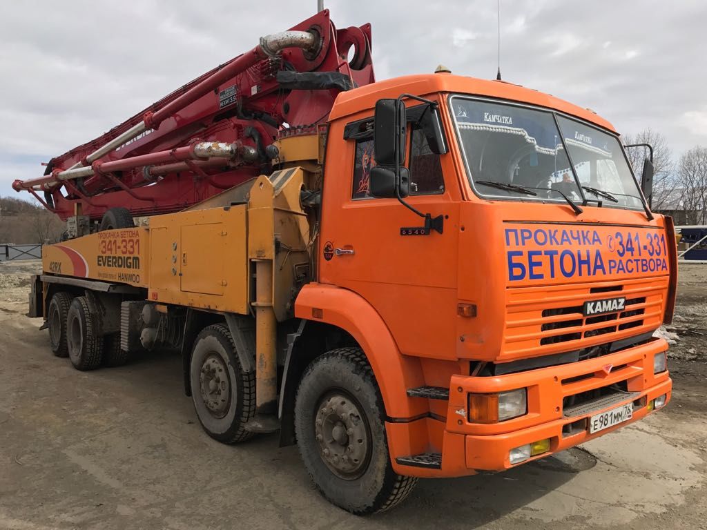 Аренда стационарного бетононасоса