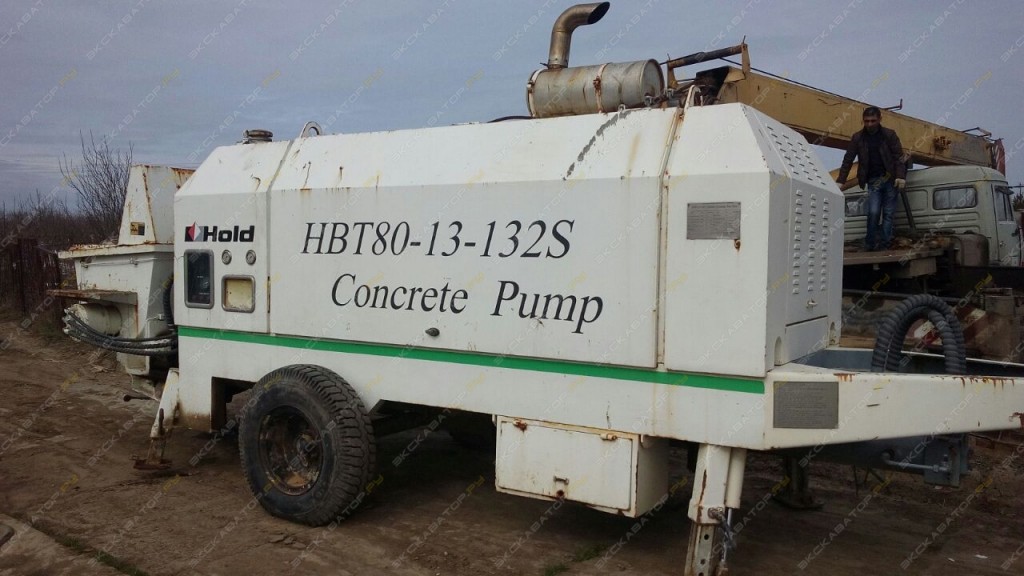 Аренда стационарного бетононасоса Hold HBT80-13-13