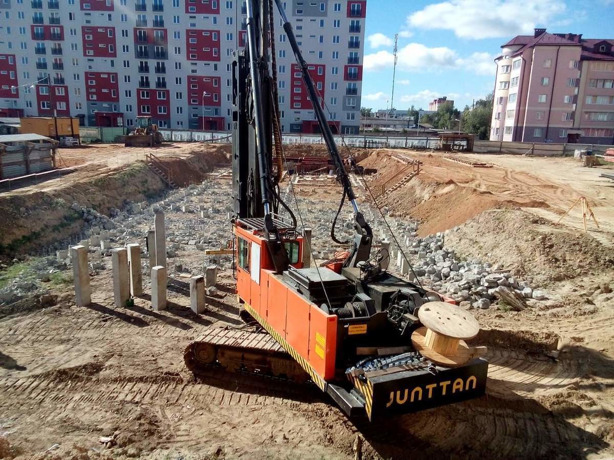 Аренда сваебоя Junttan PM20 HHK5a