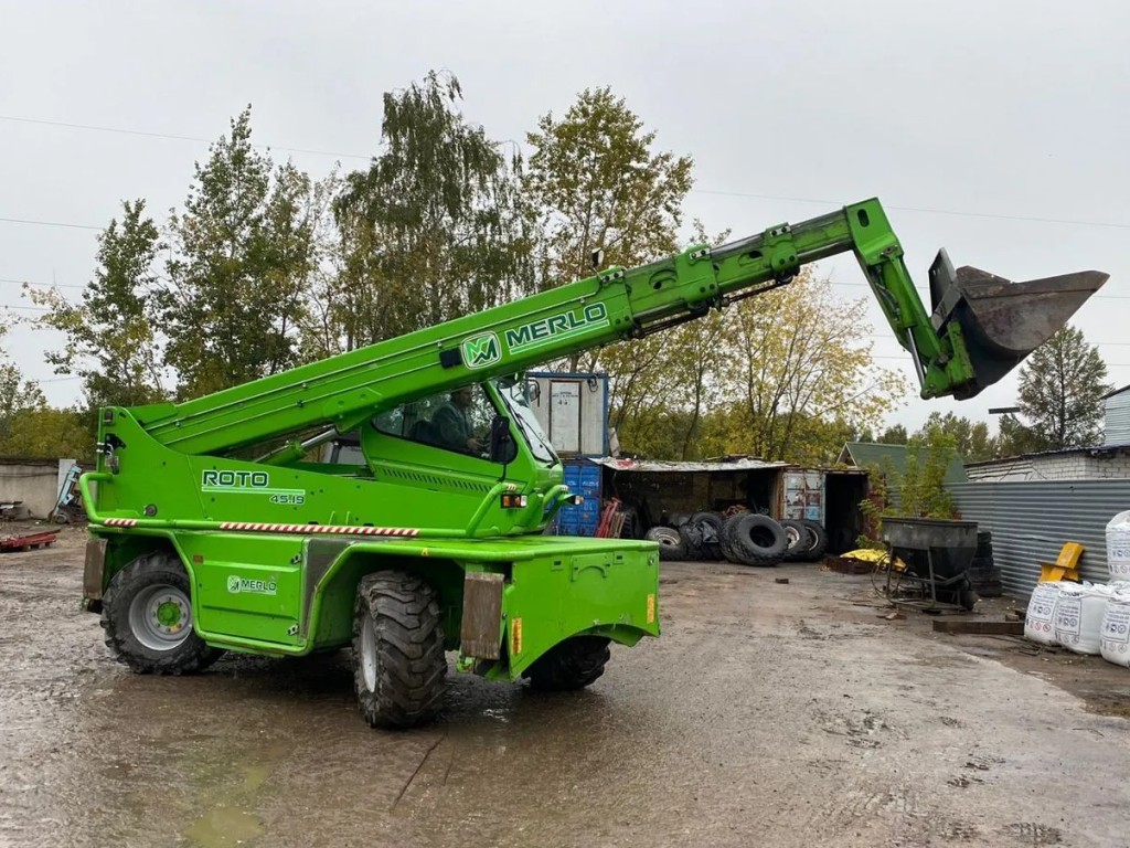 Аренда телескопического погрузчика Merlo 19м 4.5т