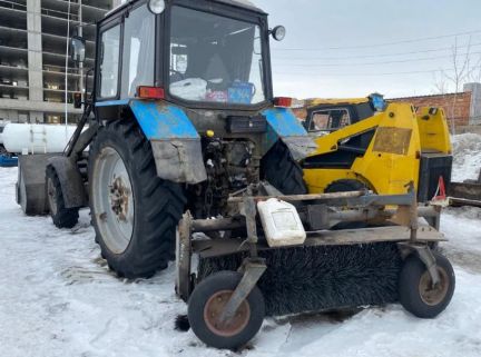 Аренда трактора мтз Бара Щетка
