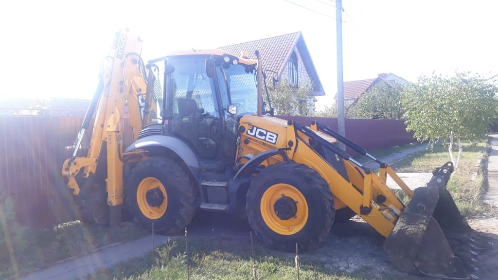 Аренда / Услуги экскаватора погрузчика JCB-3cx super