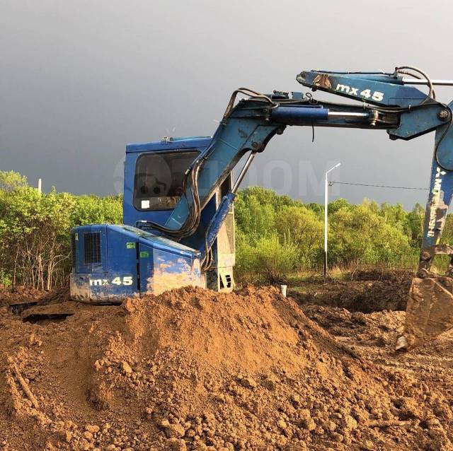 Аренда услуги колесного экскаватора doosan 140w