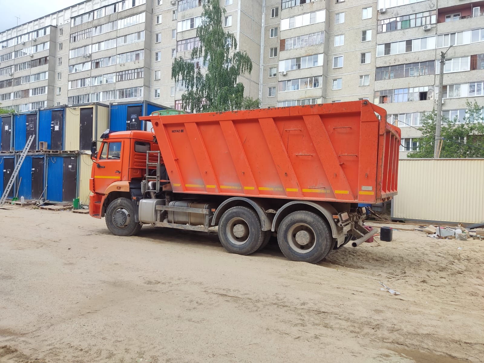 Аренда, услуги самосвала