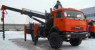 Аренда ямобура КАМАЗ, Mitsubishi Canter, Fuso