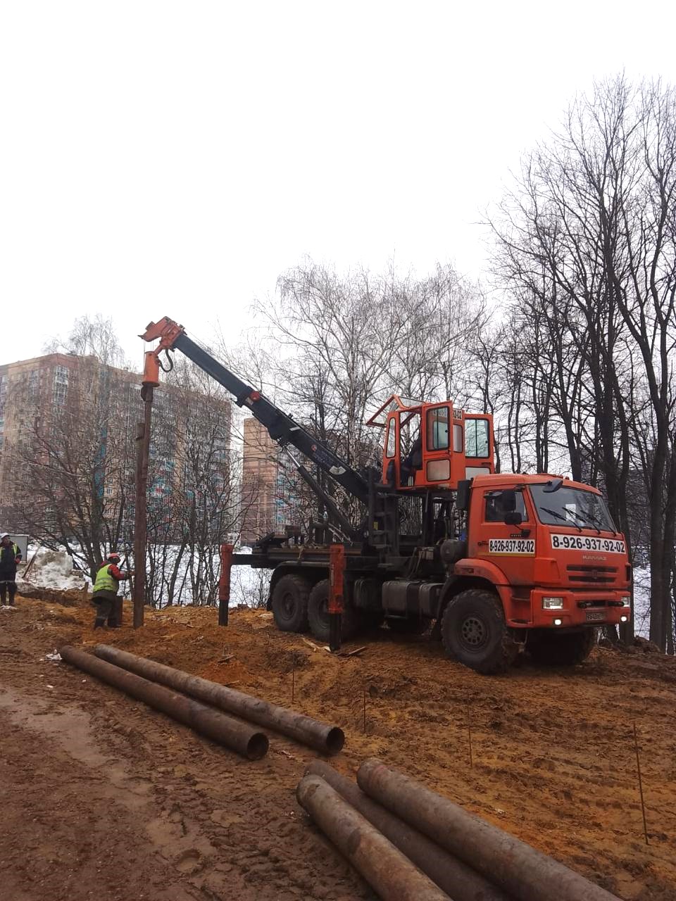Аренда ямобура Москва область бурение до 12 метров