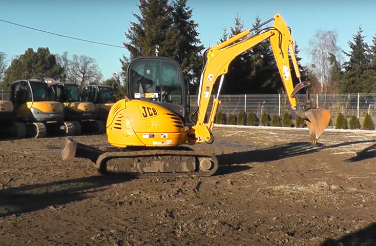 Арендовать гусеничный экскаватора JCB 8045