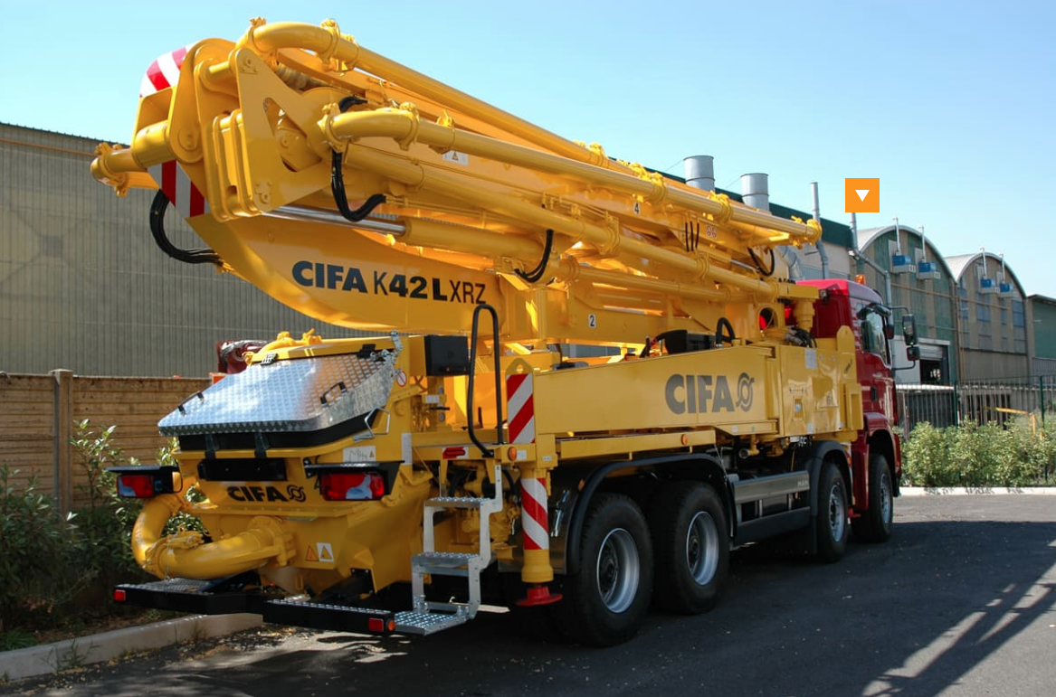 Автобетононасос CIFA 21 м в аренду недорого