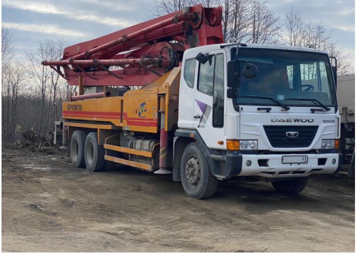 Автобетононасос Daewoo под заказ, в аренду