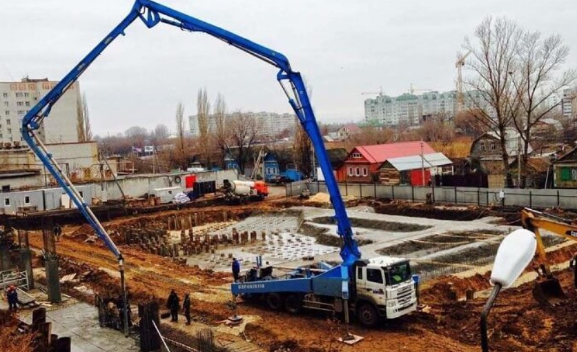 Автобетононасос Iveco МАН 10х8м в аренду недорого