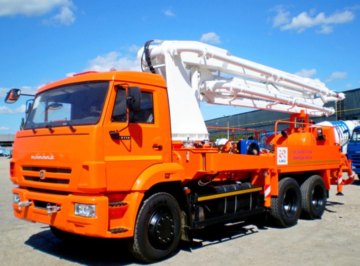 Автобетононасос КАМАЗ АБН 75 / 21 в аренду недорого