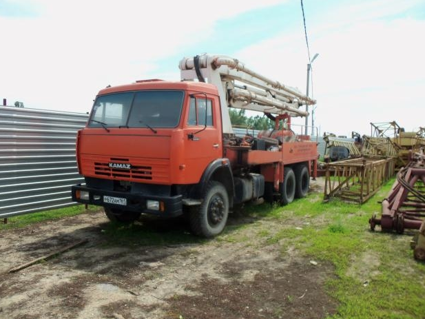 Автобетононасос КАМАЗ АБН 75/21 в аренду недорого