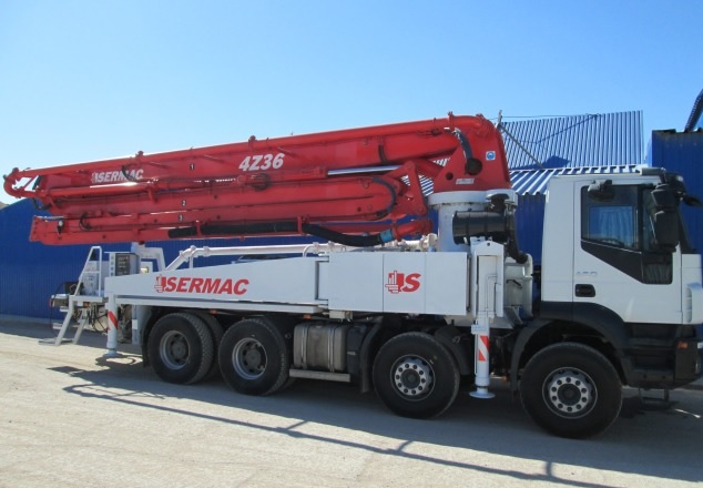 Автобетононасос Sermac 4Z36