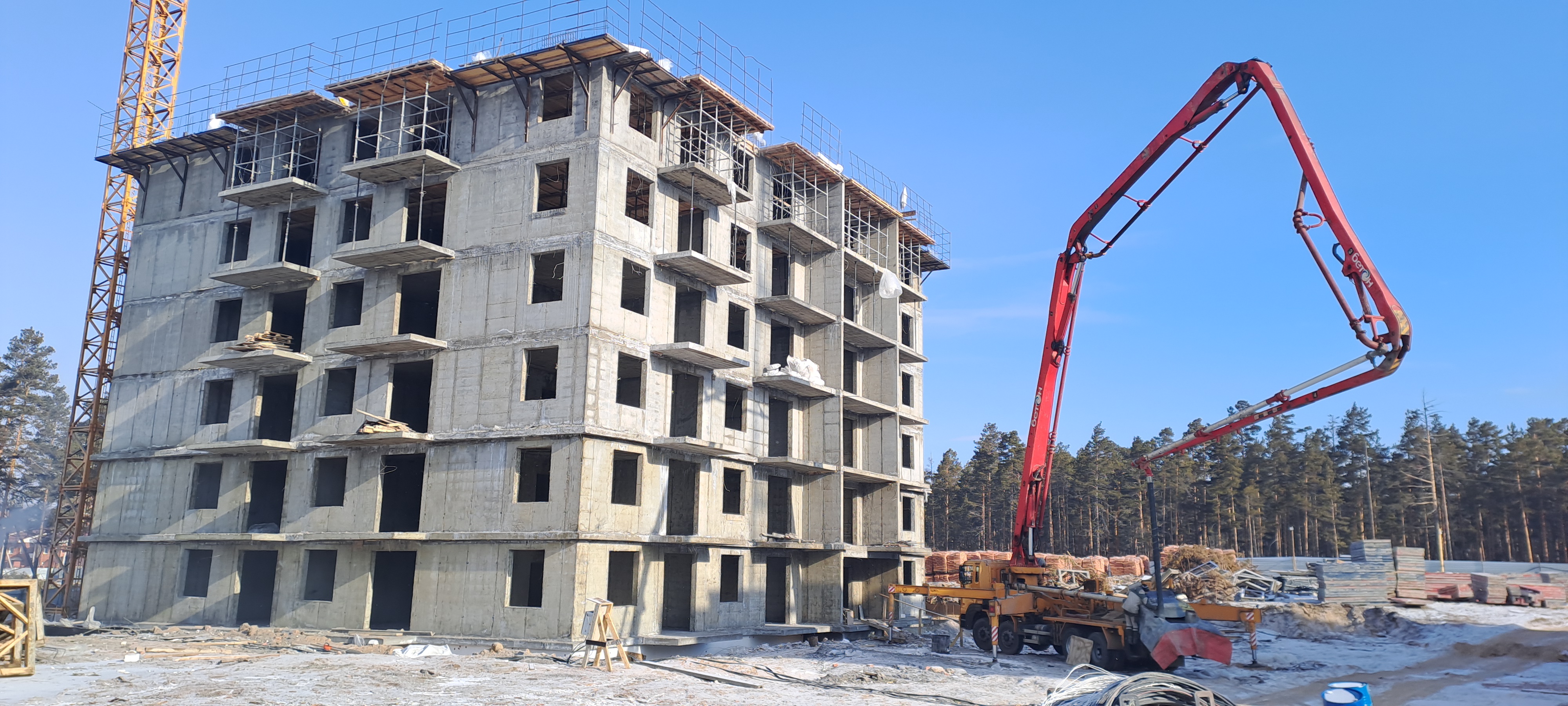 Автобетононасос в аренду