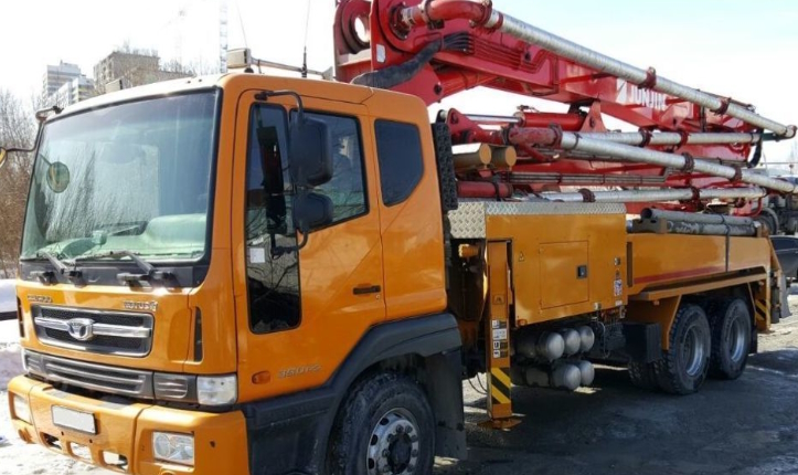 Автобетононасосы в аренду с быстрой подачей
