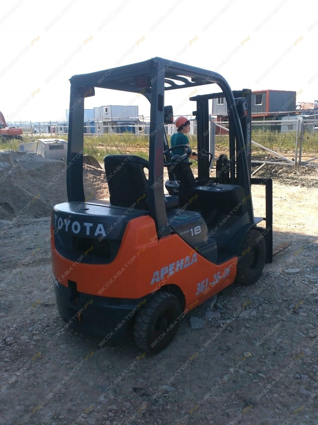 Автопогрузчики в аренду Toyota