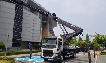 Автовышка DAEWOO NOVUS с высотой подъема 54 метра