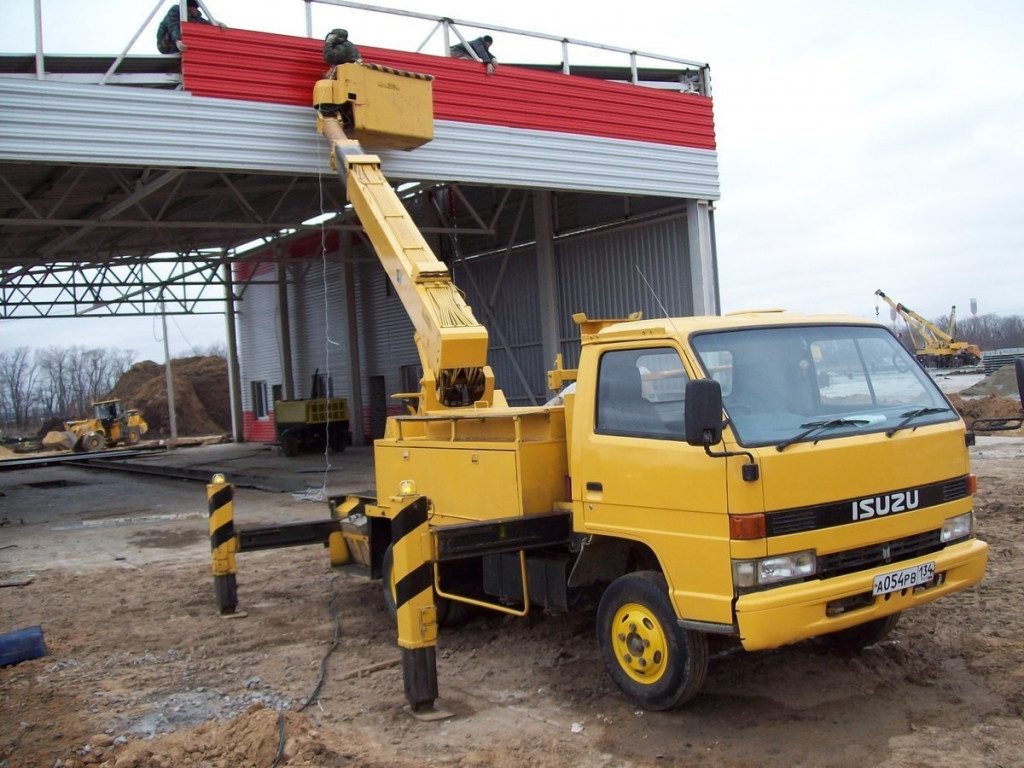 Автовышка Isuzu Elf АГП-16 метров выгодно