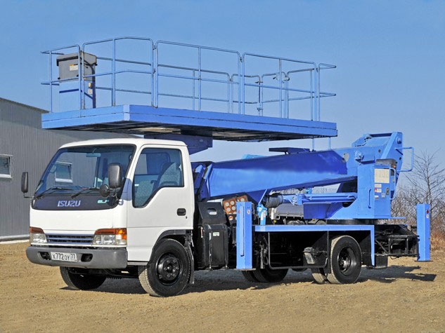 Автовышка ISUZU ILF 20 метров платформа выгодно