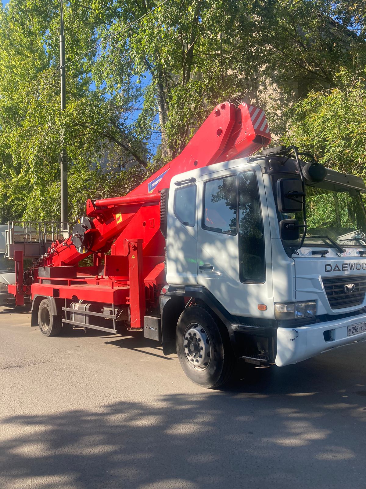 Автовышка от 18 до 45 м аренда