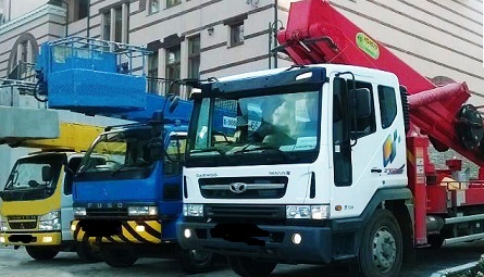 Автовышки от 17 до 60 метров. Подъемные работы