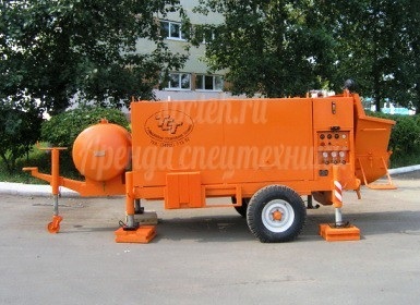 БЕТОНОНАСОС BN 20E (СБ-207) В УСЛУГУ
