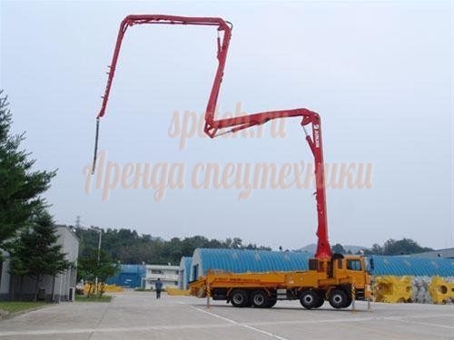 БЕТОНОНАСОС HYUNDAI HD - 802 в аренду