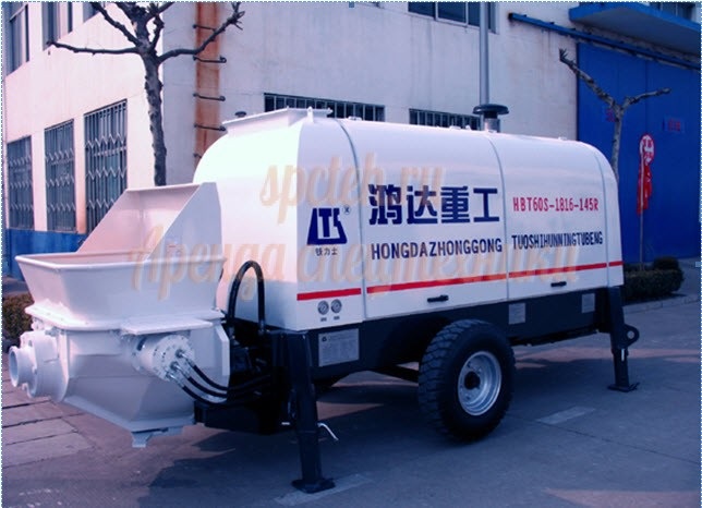БЕТОНОНАСОС СТАЦИОНАРНЫЙ HONGDA HBT60S
