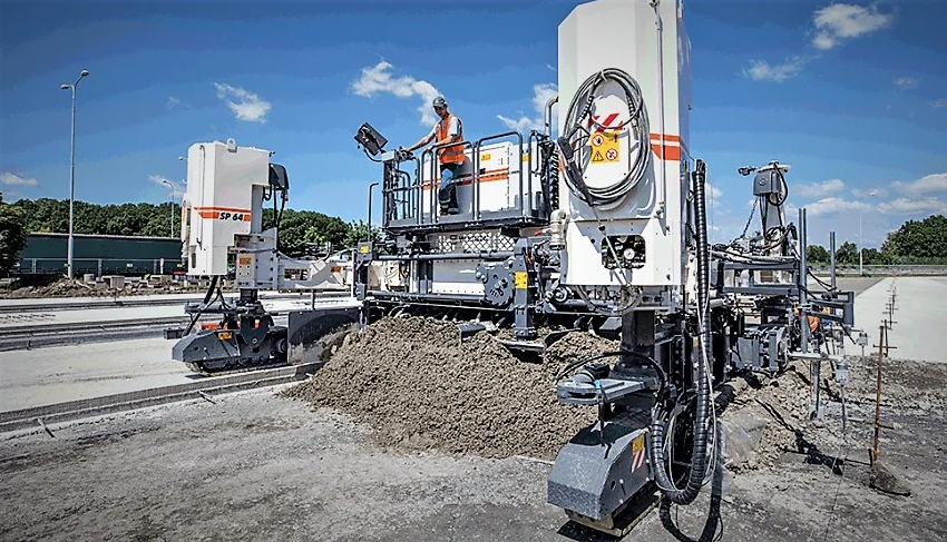 Бетоноукладчик в аренду Wirtgen SP 64