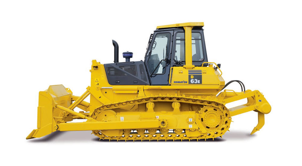 Бульдозер гусеничный в аренду Komatsu D63E-12