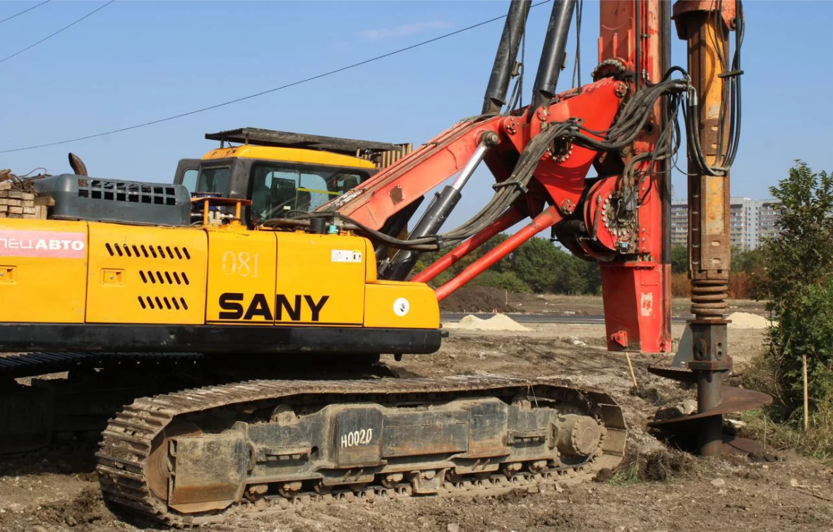 Бурение. Аренда буровой установки sany SR200С