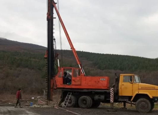 Бурение под сваи