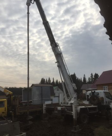 Бурение под свайный фундамент