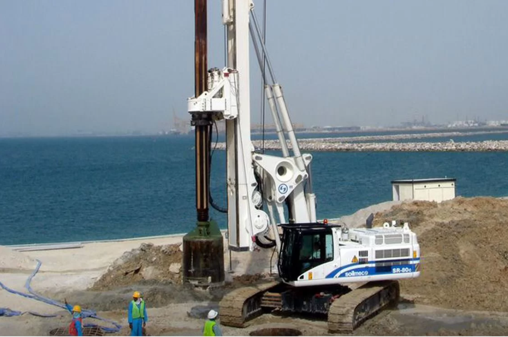 Буровая установка Soilmec SR80 в аренду с экипажем